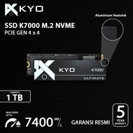Kyo ULTIMATE K7000 PCIe 4.0 NVMe SSD 1TB M.2 NVMe 4x4 Heatsink