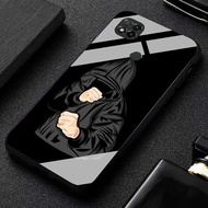 RR13 Latest XIAOMI REDMI 9C/10A Glitter Glass Case 2025 - REDMI 9C/10A Glass Softcase - Cheap, Luxur