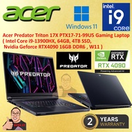 *CLEARANCE STOCK* ACER PREDATOR TRITON 17X PTX17-71-99U5 i9-13900HX/64GD5 /4TB SSD/RTX4090 RTX 4090 