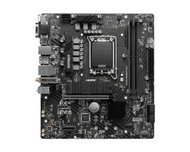 MSI B760M BOMBER WIFI 主機板 (Socket 1700 / B760 / 2*DDR5 MAX. 128GB)(MB-MB76MBW)