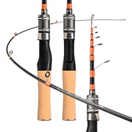 【Waysle】Portable Telescopic Casting and Spinner Fishing Rods UL Horse Mouth Rod 4-10lb