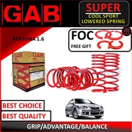 1 SET ORIGINAL GAB SPRING SPORT LOWERED SPRING SPORT PERSONA 1.6 ( 2007-2013 )