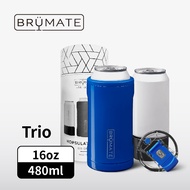 【BrüMate】Trio 飲料鋁罐三合一 保溫保冰杯 16oz/480ml 寶藍