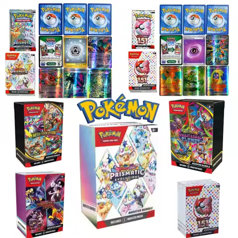 PokémonCard SV8.5 Booster Bundle MEGA EVOLUTION Phantasmal FLAMES Prismatic Evolutions Scarlet Viole