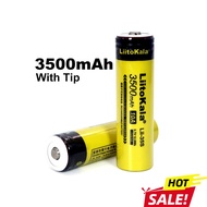 / /LiitoKala Lii-35S 18650 Battery 3500mAh 10A – 3.7V Rechargeable Li-ion High Drain Battery for Fla