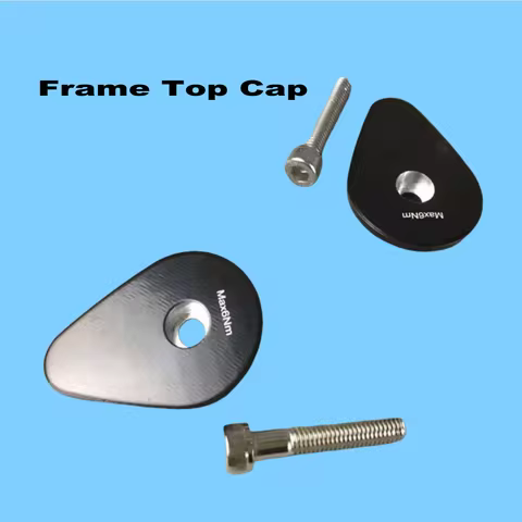 1K Talon Carbon Handlebar F14 F frame Top Cap, Alloy Black, Headset Good Quality