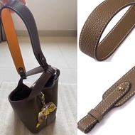 Suitable for Hermes Cowhide Bag Strap Modified Vegetable Basket Bag Shoulder Strap Evelyn Strap Pico