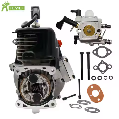 FLMLF 2-stroke 4-hole 30.5CC 32CC 29CC Reed Case Engine for 1/5 HPI ROFUN ROVAN KM BAJA Losi 5ive T 