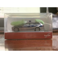 [Unique] Herpa Herpa BMW BMW 5er 5 Series TM POLIZEI German Police 1/87 Colors As Pictured Original 