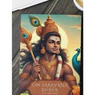 108 Times Murugan Om Saravana Bhava Writing Book / Likita Japa Murugan Book