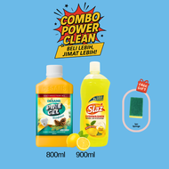 Toilet Cleaner Bathroom Disinfectant | Eliminates Bad Odour | DESANS Pine Gel 800ml