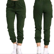 seluar jogger six pocket cargo pants boleh pakai lelaki perempuan