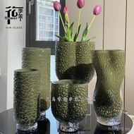 Point Living Room Denmark Decorative Glass Glazed Wave Style hjm-Flower Arrangement Designer Soft Mo