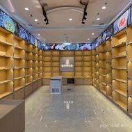 Wine Display Cabinet Tea Display Cabinet Red Cabinet Shop Wooden Tobacco Wine Cabinet Shop Cash Regi