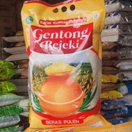 [oddsolshop] pekanbaru/Gentong Rejeki Premium Quality Soft Rice Delicious 10 kg 10000 gr White Rice