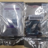 WD 4TB Purple HDD Comfortable for CCTV DVR/ PC