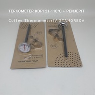 Terlaris Edelmann Thermometer Kopi 21-110°C + Penjepit Happy Shopping