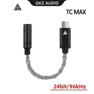 QKZ TC-MAX Pro HiFi DAC USB Loại C Đến 3.5mm Bộ Khuếch Đại Tai Nghe Bộ Giải Mã Âm Thanh IEM Amp Bộ C
