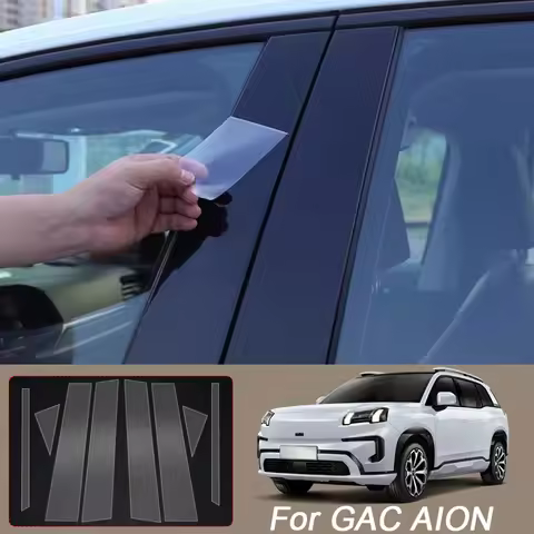 B Pillars TPU Car Protective Film For GAC AION V PLUS RT TRUMPCHI EMKOO GS5 DODGR JOURNEY GS8 Body S