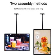 Ultra thin LED TV light box menu board led light box menu board hanging for restaurant Menu board di