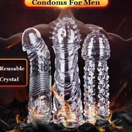 Alat Bantu Seks Pria kondom reusable JAV