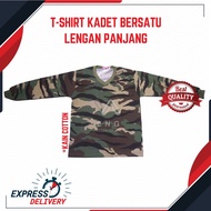 014LS - T-SHIRT PKBM LENGAN PANJANG / TSHIRT KADET BERSATU ( LONG SLEEVES CADET / KOKURIKULUM PKBM )