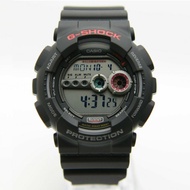 Casio GD-100-1A Digital Men's Black Dial Resin Strap Alarm Stopwatch Watch