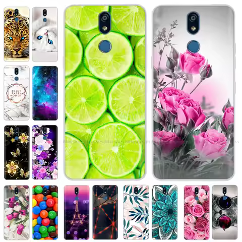 For LG K40 Case LG K40 2019 Cover Soft Silicone TPU Back Cover for LG K12 Plus K12+ Case Funda LGK40