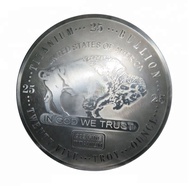 25 oz Troy Ounces American Buffalo .999 Pure Titanium Bullion Round Ti Element 25oz