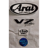ARAI VZ Ram PACKAGE STICKER