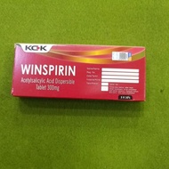(EXP: 02/26) WINSPIRIN 30'S UBAT CAIR DARAH ASPIRIN 300MG