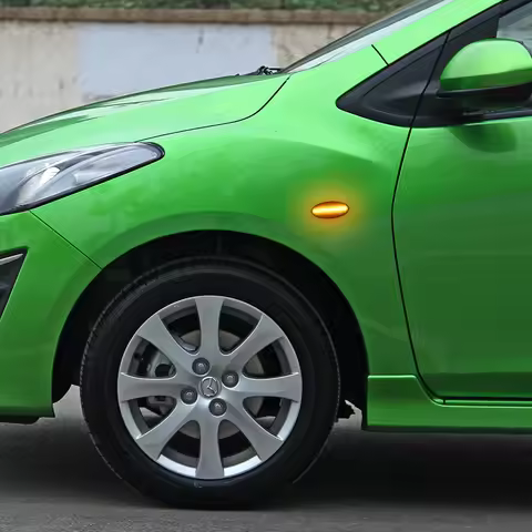 For Mazda 2 3 5 6 BT-50 MPV DY BK DE GG GY Car LED Dynamic Side Marker Turn Signal Light Indicator S