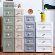 Crevice Storage Cabinet Kitchen Bathroom Cabinet 20/25cm Drawer Cabinet Large Capacity Plastic Cabin