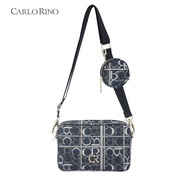 Carlo Rino Dark Blue Carlo GEO Jacquard Modular Camera Bag