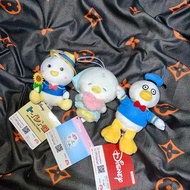 日本正版 Furyu Disney 迪士尼 唐老鴨 Donald Duck 郊遊 向日葵 甜夢 睡覺 抱心 松本誠二 松本誠治 吊飾 掛飾 掛件 公仔