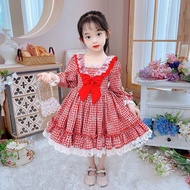 Girls Lolita Princess Dress Long sleeved New Lolita Dress Dress