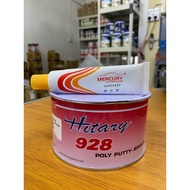 Mercury Nissan Putty 928 Hitary Poly Putty Simen Kereta 1KG/4KG BROWN / GREY
