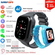 ZZOOI Kids Smart Watch 4G Video Call WiFi LBS Location Tracker Camera SOS Waterproof Children Smart Watches for Kids Watch Phone