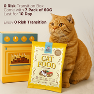 Aunty Wendy Holistic Slow Baked Cat Food 10 Day Transition Box (60g x 7)