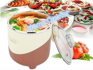 Dormitory pot small power multi-function stainless steel cooking pot cooker pot mini-dormitory stude