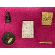 龙婆坤Lp Koon铜牌,小金身，somdej金符管