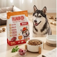 (5pcs Package) Furbo Dog Food Adult Beef 800gr - Dry Dog Food