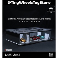 MoreArt Parking Garage Diorama With USB Powered Lighting