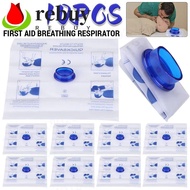 REBUY CPR Face Shield, Mouth to Mouth Breathing Respirator Disposable CPR Mask, Hospital Professiona