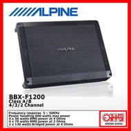 Alpine BBX-F1200 BBX Series 1200 วัตต์ 4/3/2 Channel Class A/B เพาเวอร์แอมป์ AMORNAUDIO อมรออดิโอ