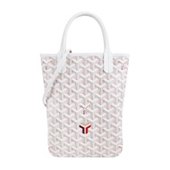 GOYARD Poitiers Claire-Voie 限定款手提/斜背兩用包-迷你/白粉 _廠商直送