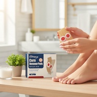 South Moon Corn Remover Pads, formulated with Salicylic Acid & Pure Plant Extracts, provide adhesive