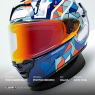 Clean Photochromic Iridium Visor Shoei X15 Z8 X-SPR