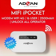 Mifi Advan iPocket 4G Unlock All Operator Modem Mifi All Operator