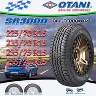 ยางรถยนต์ ขนาด 255/70R15 ,235/75R15 ,225/70R15 รุ่น SA3000 A/T ยี่ห้อ OTANI (แถมจุ๊บลม)